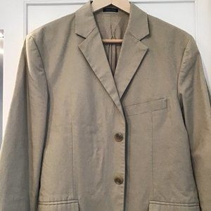 J Crew khaki / chino jacket